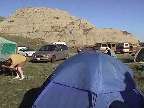 Camp in the coulee